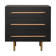 Retreat Bedside Table - Black