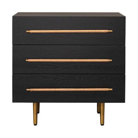 Retreat Bedside Table - Black