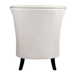 Kristian Wing Back Arm Chair - Natural Linen