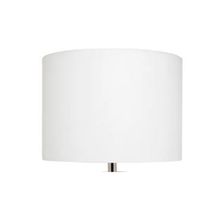 Topaz Drum Shade - White