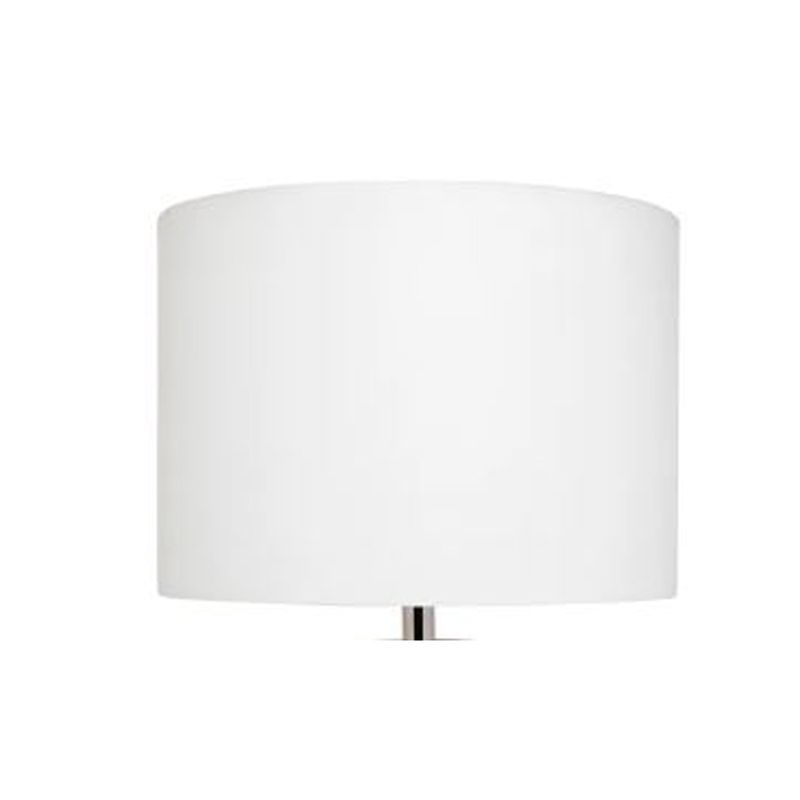 Topaz Drum Shade - White