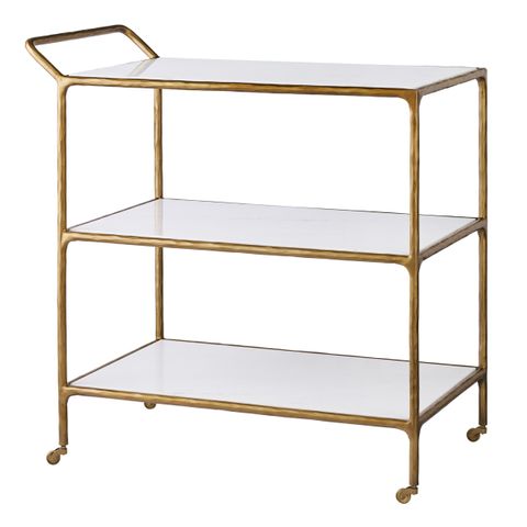 Heston Marble Bar Cart
