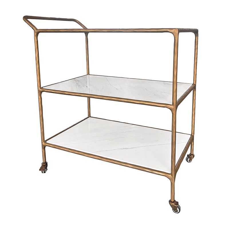 Heston Marble Bar Cart