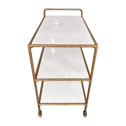 Heston Marble Bar Cart