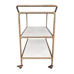 Heston Marble Bar Cart