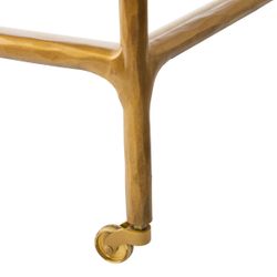 Heston Glass Bar Cart