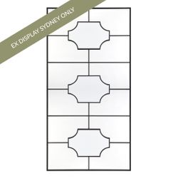 Boyd Floor Mirror - Black - OUTLET NSW