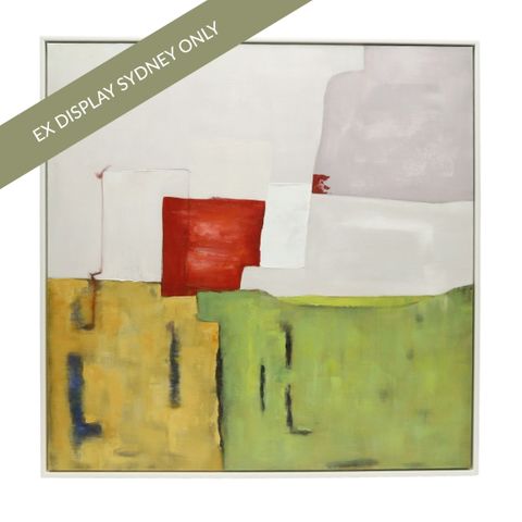Chroma Series II Oil On Canvas Painting - OUTLET NSW
