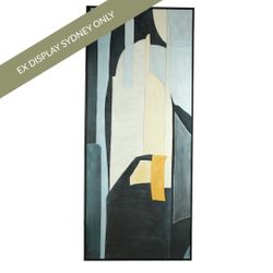 Caves Oil On Canvas Painting - OUTLET NSW