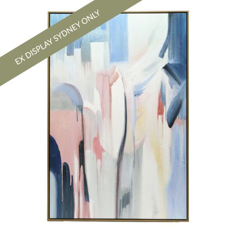 Transcend Oil On Canvas Painting - OUTLET NSW