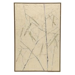 Bamboo Garden Series II Oil On Canvas Painting - OUTLET NSW