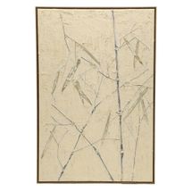 Bamboo Garden Series II Oil On Canvas Painting - OUTLET NSW