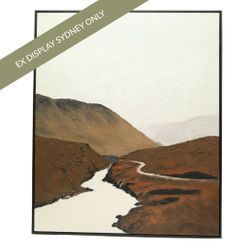 Homeland Oil On Canvas Painting - OUTLET NSW