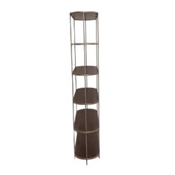 Ainsley Shelving Unit - Antique Gold - OUTLET NSW