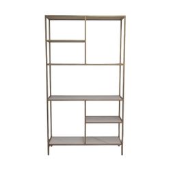 Lola Shelving Unit - Antique Gold - OUTLET NSW