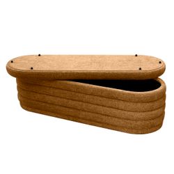 Demi Storage Bench Ottoman - Butterscotch