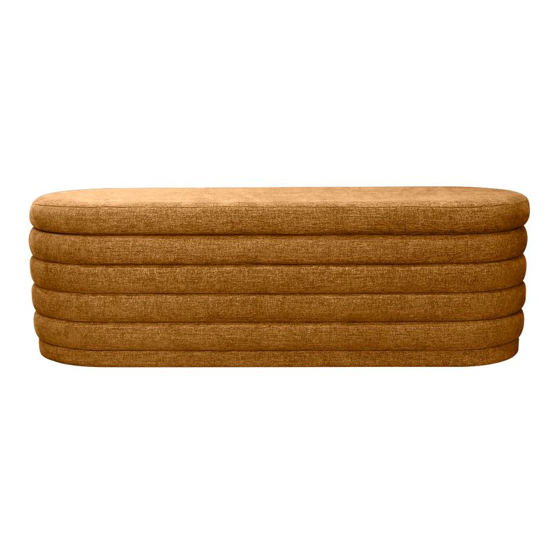 Demi Storage Bench Ottoman - Mustard