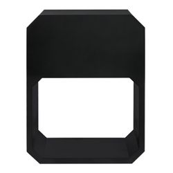 Anderson Bedside Table - Small Black
