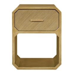 Anderson Bedside Table - Small Antique Gold