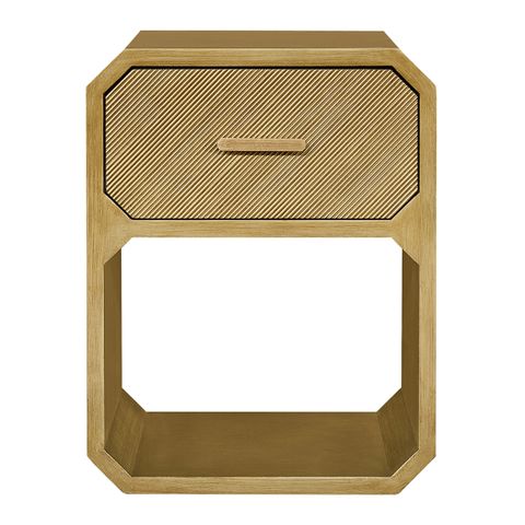 Anderson Bedside Table - Small Antique Gold