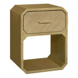 Anderson Bedside Table - Small Antique Gold