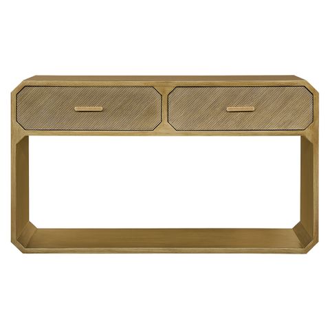 Anderson Console Table - Antique Gold