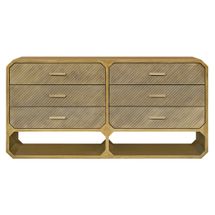 Anderson 6 Drawer Chest - Antique Gold