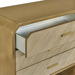 Anderson 6 Drawer Chest - Antique Gold