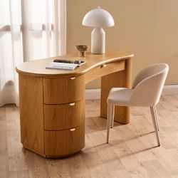 Lina Desk - Oak