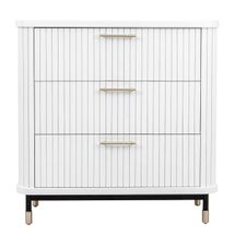 Sophia 3 Drawer Chest - White
