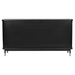 Sophia 6 Drawer Chest - Black