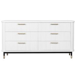Sophia 6 Drawer Chest - White