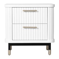 Sophia Bedside Table - White
