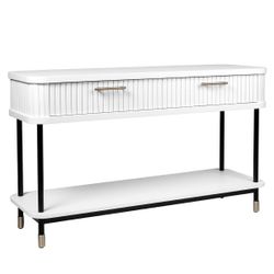 Sophia Console Table - White