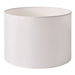 Abbey Table Drum Shade - White
