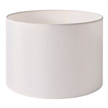 Abbey Table Drum Shade - White