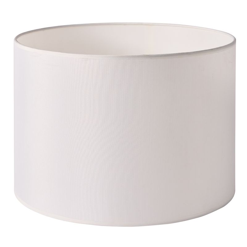 Abbey Table Drum Shade - White