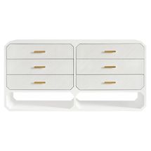 Anderson 6 Drawer Chest - White - OUTLET NSW
