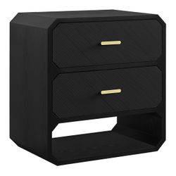 Anderson 2 Drawer Chest - Black