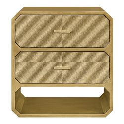 Anderson 2 Drawer Chest - Antique Gold