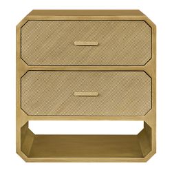 Anderson 2 Drawer Chest - Antique Gold