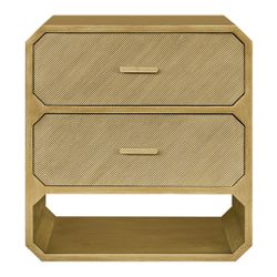 Anderson 2 Drawer Chest - Antique Gold