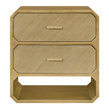 Anderson 2 Drawer Chest - Antique Gold