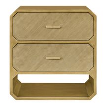 Anderson 2 Drawer Chest - Antique Gold