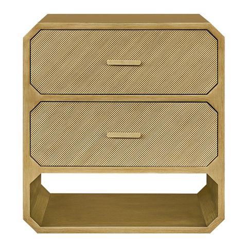 Anderson 2 Drawer Chest - Antique Gold