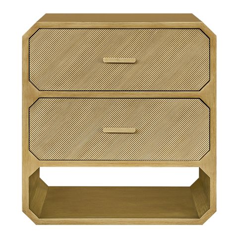 Anderson 2 Drawer Chest - Antique Gold