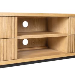 Sophia Oak Entertainment Unit - Natural