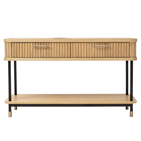 Sophia Oak Console Table - Natural