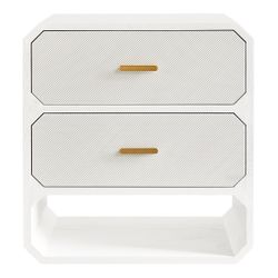 Anderson 2 Drawer Chest - White