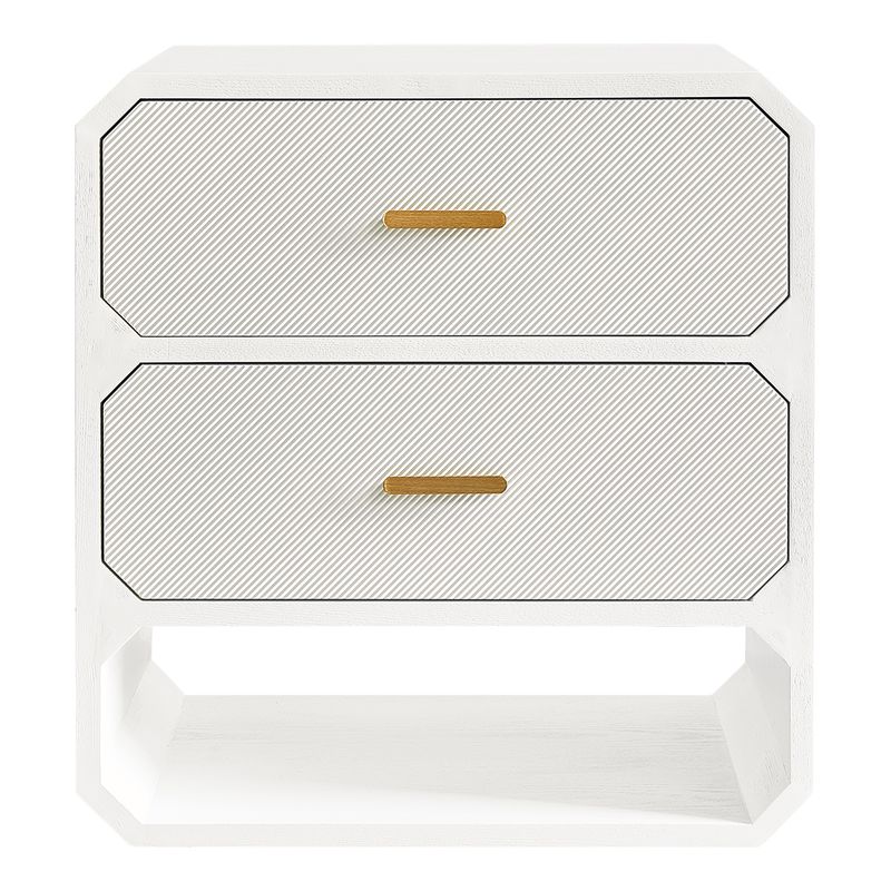 Anderson 2 Drawer Chest - White